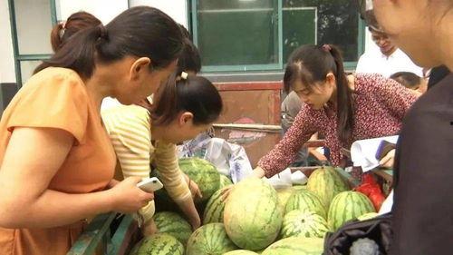 村里吃瓜的妇女,妇人们的热闹“吃瓜”时光